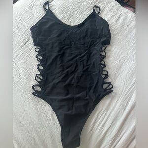 Abercrombie & Fitch Black Swimwear